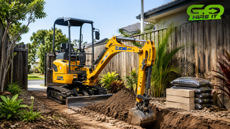 Mini Excavator Hire: What Size Excavator Do You Need?